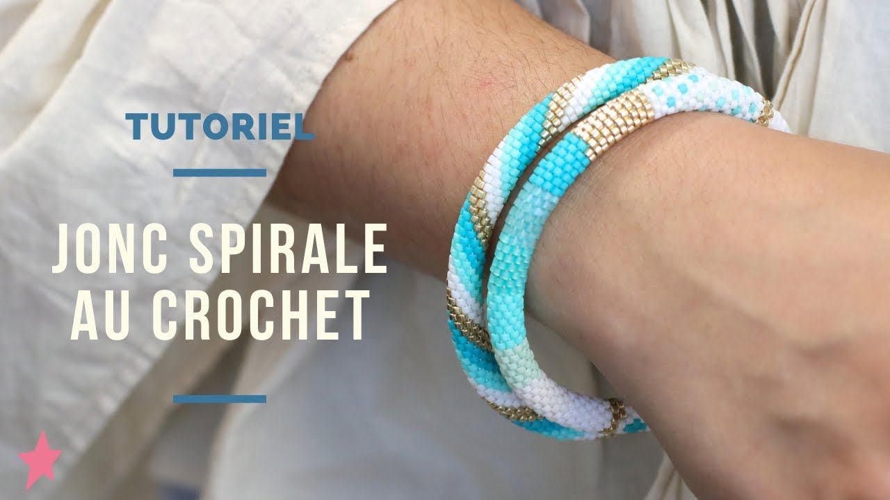 TUTORIEL | Bracelets de Perles en Spirale au Crochet
