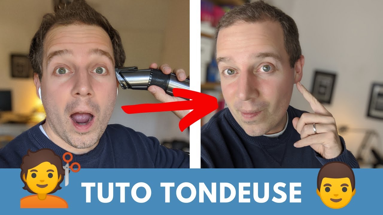 Comment se couper les cheveux à la tondeuse soi-même ? (coupe homme)